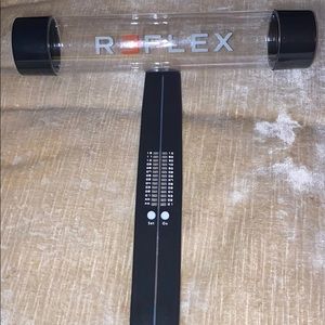 REFLEX Blk Slap Silicone Watch LED Digital Display